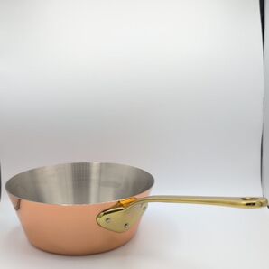 【ほぼ新品】新光金属 エンペラー S-2216 テーパー鍋 21cm