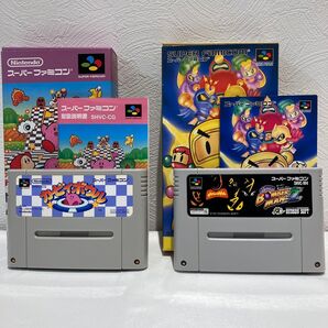 スーパーファミコンソフト カービィボウル スーパーボンバーマン2 2本セット