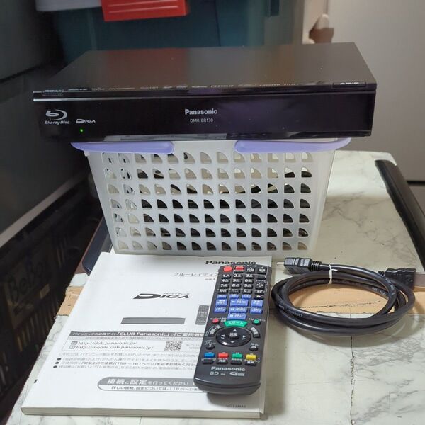 (展示商品 美品)panasonic DIGA ブルーレイディスクレコーダー DMR-BR130