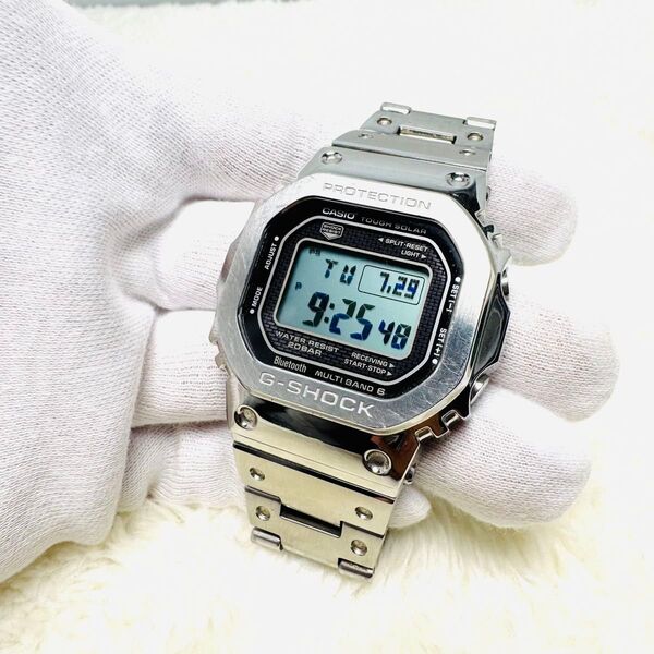 CASIO フルメタル 電波ソーラー 腕時計 GMW-B5000 カシオ GMW-B5000D-1