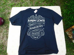 T-shits Tシャツ no.XX08 NEXT LEVEL XLAARON LEWIS HOMEGROWN U.S.A 米軍基地上着 古着　used AIRFORCE