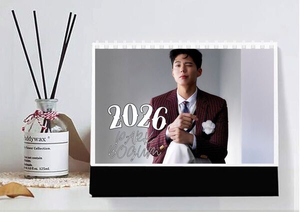 パクボゴム 2026年新作 卓上カレンダー 日本仕様 韓国ドラマ おつかれさま