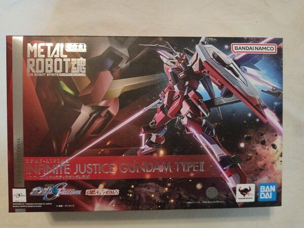 【美品】METAL ROBOT魂 インフィニットジャスティスガンダム弐式 さ 機動戦士ガンダムSEED FREEDOM