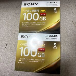 SONY 5BNE3VEPS2 BD-RE 100GB 10枚 2セット