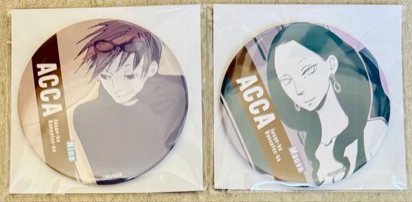 ACCA13区監察課 くじメイト 第2弾 アニメイト E賞 BIG缶バッジ モーヴ ニーノ