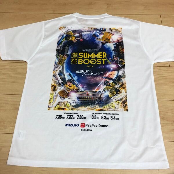 ソフトバンクホークス Tシャツ 福岡ソフトバンクホークス サマーブースト Lサイズ
