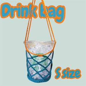 ドリンクバッグ ドリンクホルダー ペットボトルカバー ペットボトルホルダー カップホルダー ショートサイズ