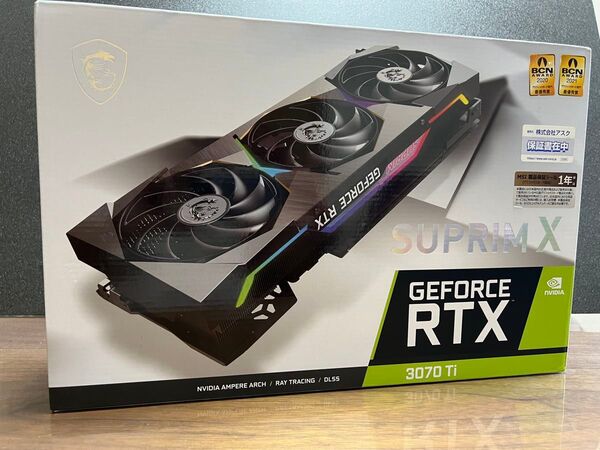 GeForce RTX 3070 Ti SUPRIM X 8G