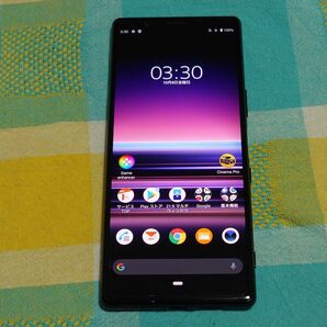 【美品 初期化済】SONY Xperia 5 SIMフリー 64GB au SOV41 ブラック