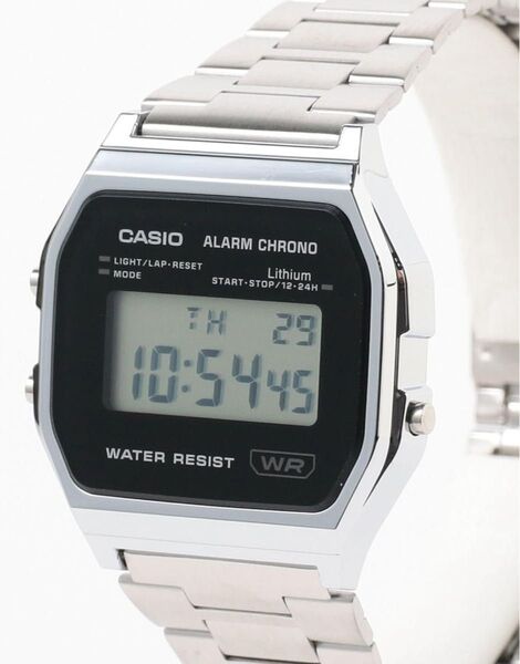 【新品未使用】CASIO デジタル ウォッチ シルバーA158WEA-1JF 腕時計 カシオ