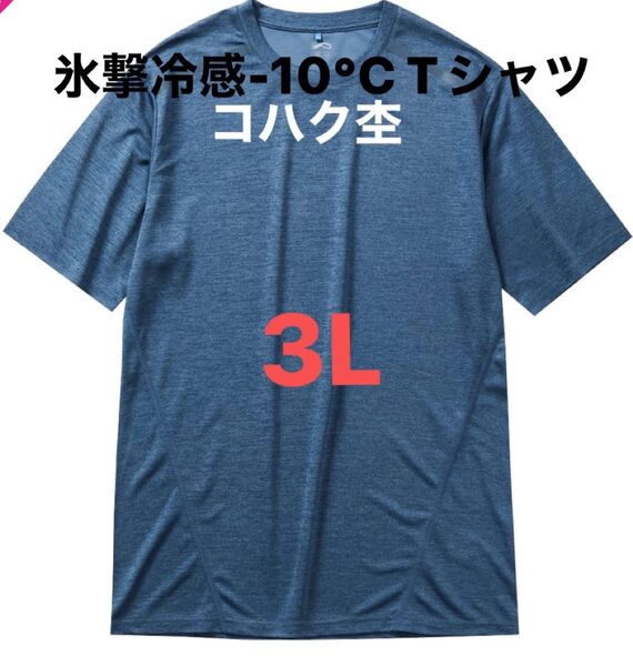 ワークマン 氷撃冷感-10℃半袖Tシャツ コハク杢 3L 新品未使用