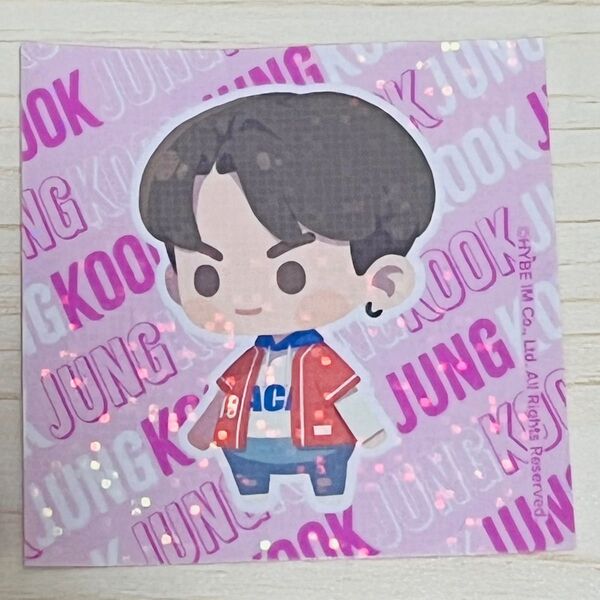 スシロー×BTS コラボ限定ステッカージョングク JUNGKOOK