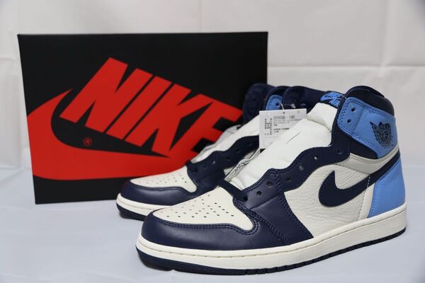NIKE AIR JORDAN 1 HIGH OG Obsidian 555088-140 27.5cm 新品