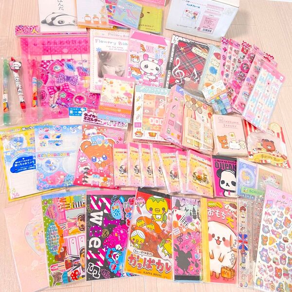 大量!平成レトロ シール メモ レターセット セット売り まとめ売り 当時物 クーリア クラックス カミオジャパン サンスター