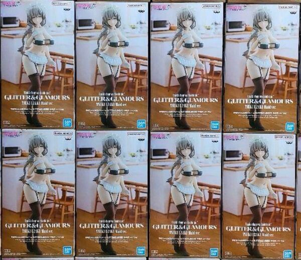 宇崎ちゃんは遊びたい!ω GLITTER&GLAMOURS 宇崎月 メイドver. 8個 プライズフィギュア