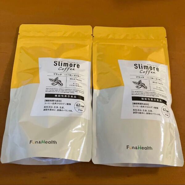 ラスト1セット 12時間以内発送 新日本製薬 スリモアコーヒー 93g62cups 31日分 2点 賞味期限 2027.05
