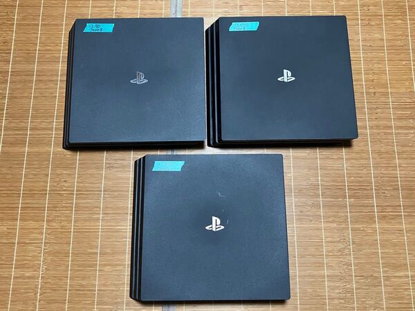 PS4pro 本体まとめ CUH-7000 3台 ジャンク扱い