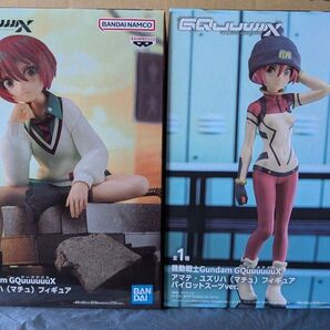 【新品未開封】機動戦士Gundam GQuuuuuuX アマテ・ユズリハ(マチュ) ニャアン フィギュア 2種セット