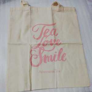 新品 Afternoon Tea アフタヌーンティー エコバッグ トートバッグ 未使用 ノベルティ 非売品
