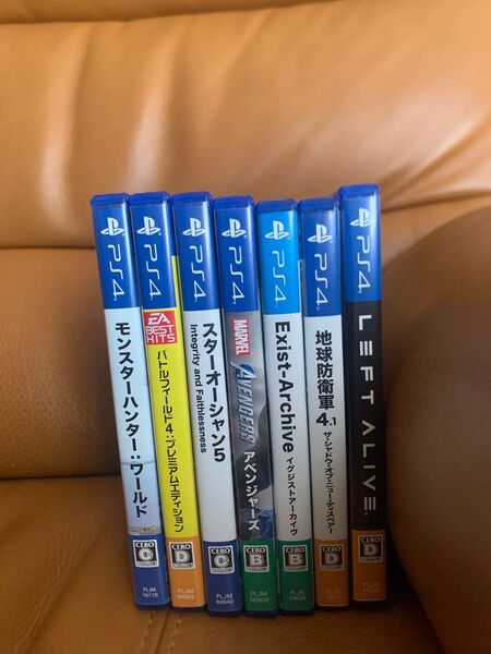 PS4 まとめ売り 7本セット
