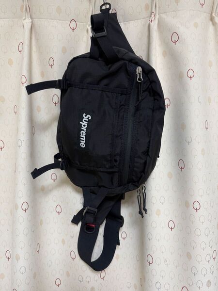 supreme ウエストバッグ ウエストポーチ ショルダーバッグ ブラック バッグ Bag シュプリーム コーデュラ