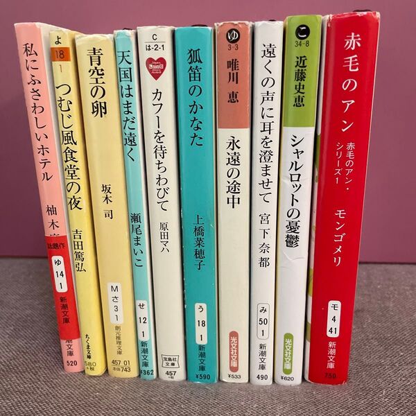 文庫本 1冊300円、お好きな2冊で350円.3冊で400円