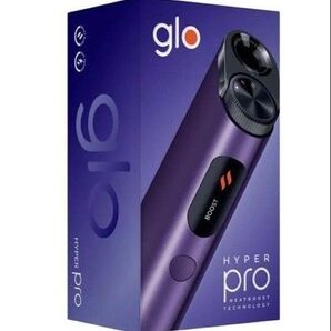 値下げ交渉不可 glo HYPER pro 加熱式タバコ たばこ グローハイパープロ 限定カラー オニキスパープル