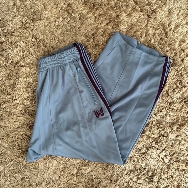 needles 22ss H.D ヒザデル トラックパンツ サックスブルー L