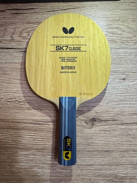 94g SK7 クラシック バタフライ 卓球ラケット ST BUTTERFLY 比較的美品 箱無し