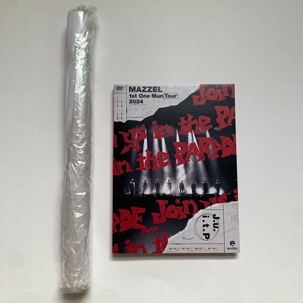 MAZZEL 1st One Man Tour 2024 通常盤 DVD A3サイズ ポスター カレンダー 付き