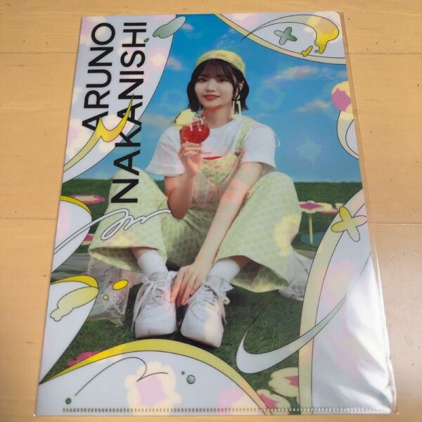 乃木坂46 乃木坂カフェ2025 クリアファイル 中西アルノ