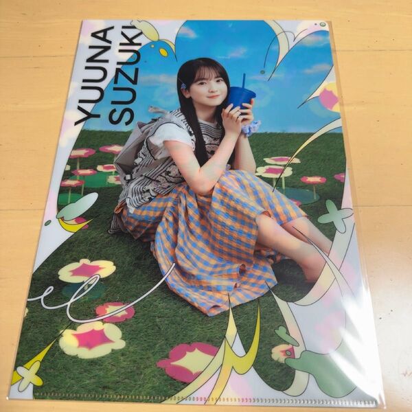 乃木坂46 乃木坂カフェ 2025 クリアファイル 鈴木佑捺