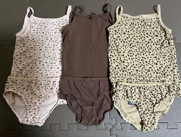 H&M 女の子肌着上下3セット サイズ110