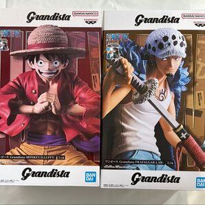 ワンピース Grandista モンキー.D.ルフィ/ トラファルガー.ロー 2種セット
