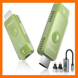 ワイヤレスHDMI 小型 収納に便利 無線化 送受信機セット HDMI 無線 箱に汚れあり 未使用 即購入可☆