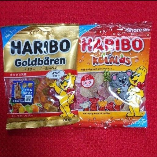 ハリボー グミ 80g 2袋