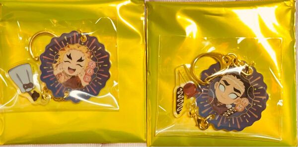 鬼滅の刃 花火大会 ランダム 蛍光チャーム 煉獄杏寿郎 悲鳴嶼行冥 セット販売
