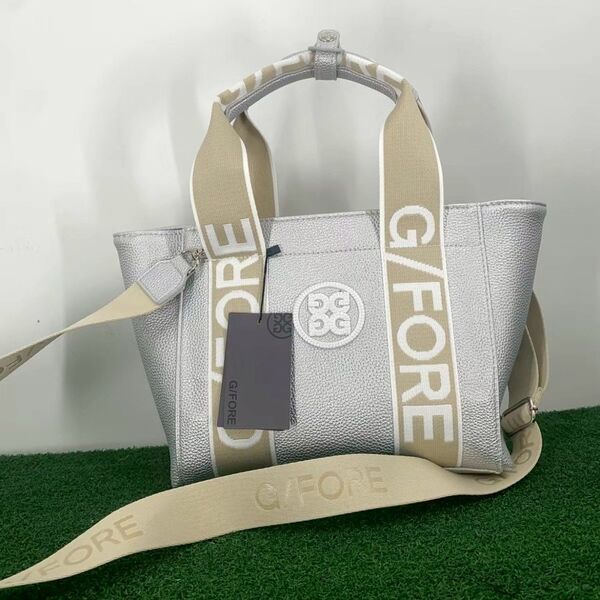新品 G/FORE ジーフォア ゴルフ カートバッグ ラウンドバッグ シルバー