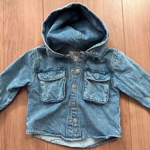 ZARAベビー フードデニムジャケット92サイズ