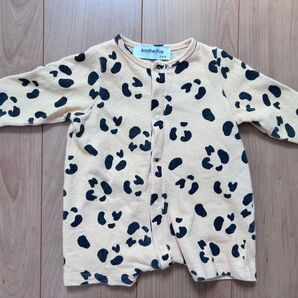 AnotherFox ロンパース レオパード柄 3-6M