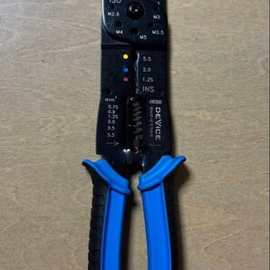 DEVICE DVC-CT709 クリンピングプライヤー 電工プライヤー
