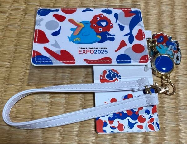 EXPO2025 ミャクミャク カモノハシのイコちゃん 大阪関西万博 イコちゃんコラボ合皮パスケース