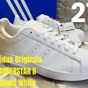 アディダスオリジナルス スーパースター II ・ホワイト・【JI0080】【27cm】【天然皮革】adidas Originals