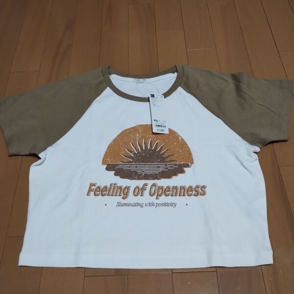 GU ロゴ入りTシャツ XXLサイズ 未使用