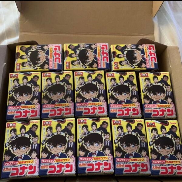 名探偵コナン5 チョコエッグ5新品未開封1box+3個 計13個