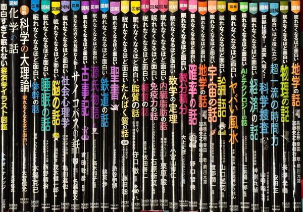 図解眠れなくなるほど面白い地学の話、他 全30冊/日本文芸社