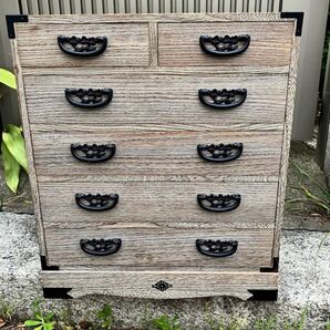 【超美品】桐箪笥 整理箪笥 民芸家具 和箪笥 箪笥 和家具 チェスト タンス 民芸箪笥
