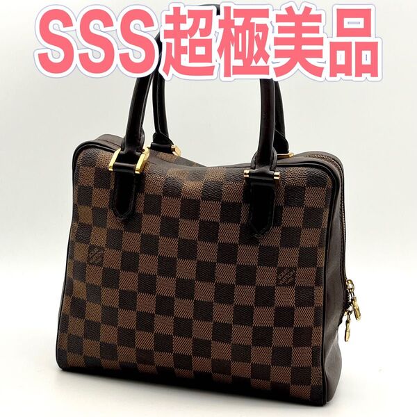 ルイヴィトン LOUIS VUITTON ダミエ ハンドバッグ ブレラ 本物 正規品 男女兼用 ユニセックス N51150 茶色