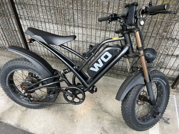 WO M2X REGULAR MAT BLACK 電動アシスト自転車 E-BIKE 20インチ ファットバイク