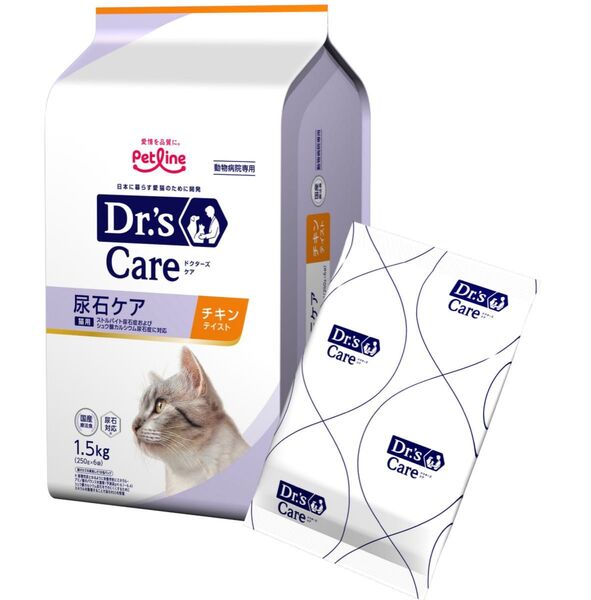 ドクターズケア 猫用尿石ケア チキンテイスト 1.5kg